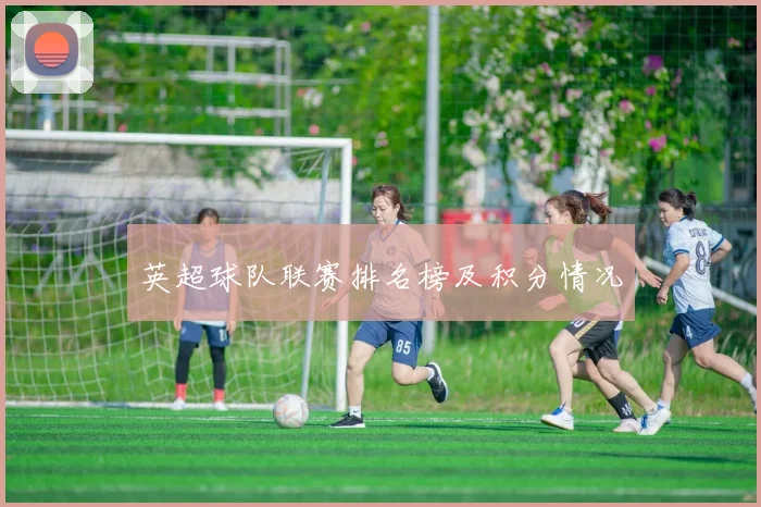 英超球队联赛排名榜及积分情况